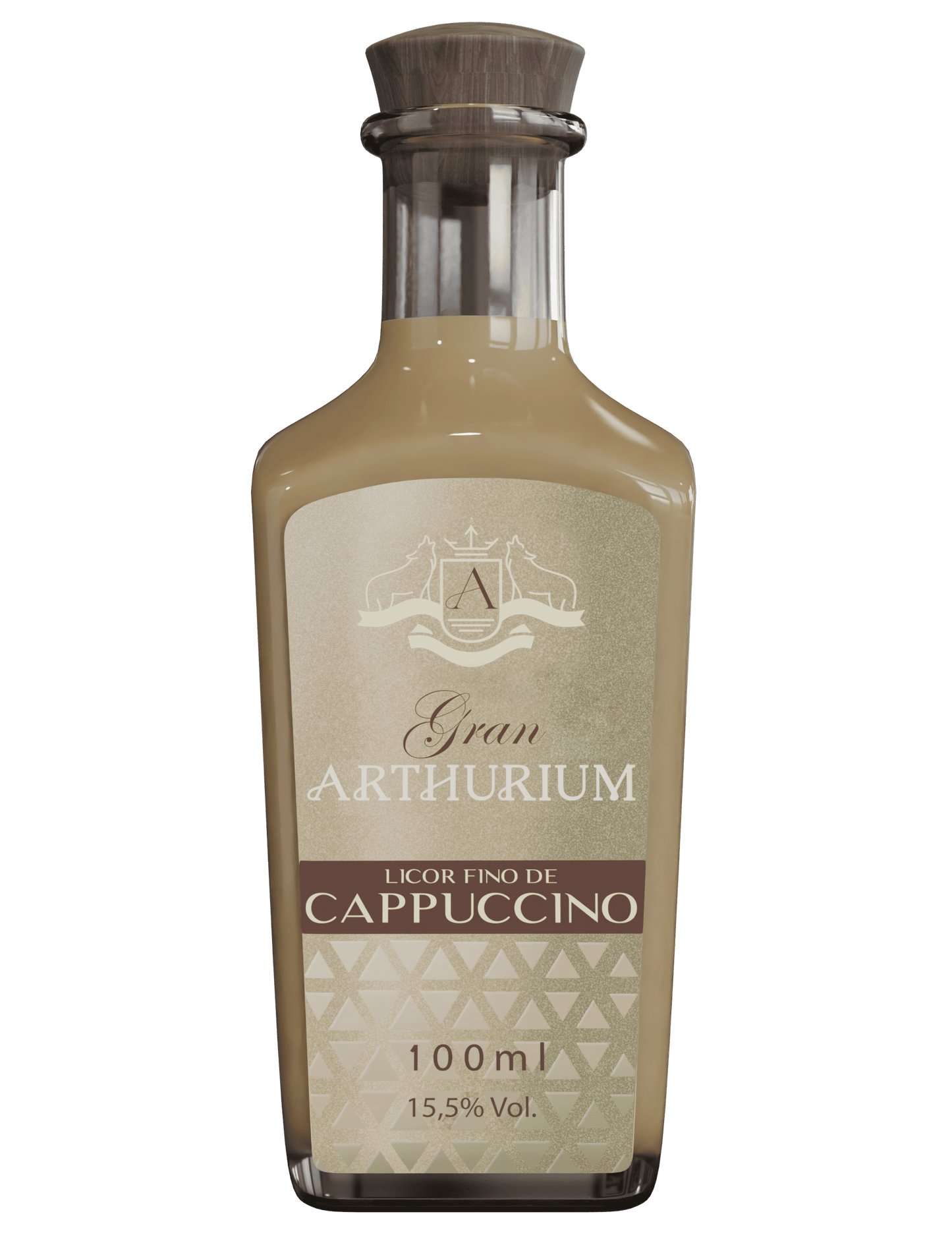 Kit Trio Miniaturas Gran Arthurium Doce de Leite + Cappuccino + Whisky - 100ml